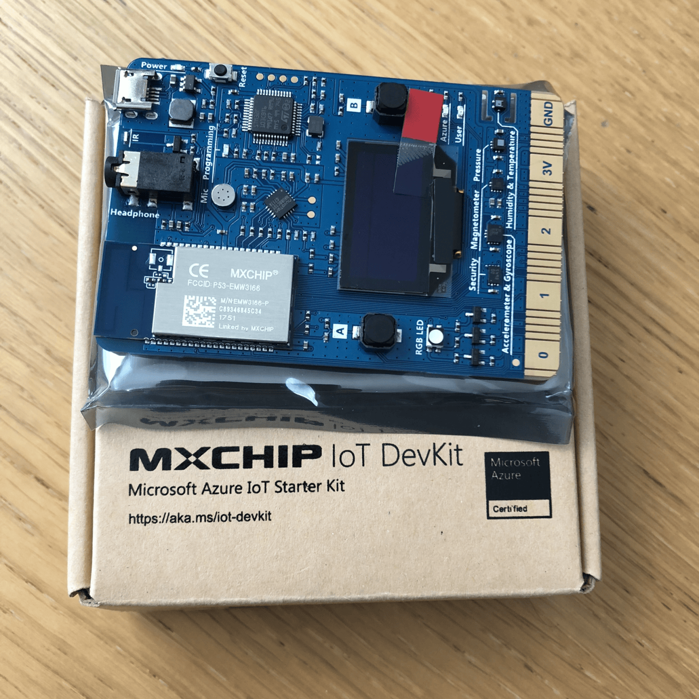 First Steps with Azure IoT DevKit – In The Hand Ltd
